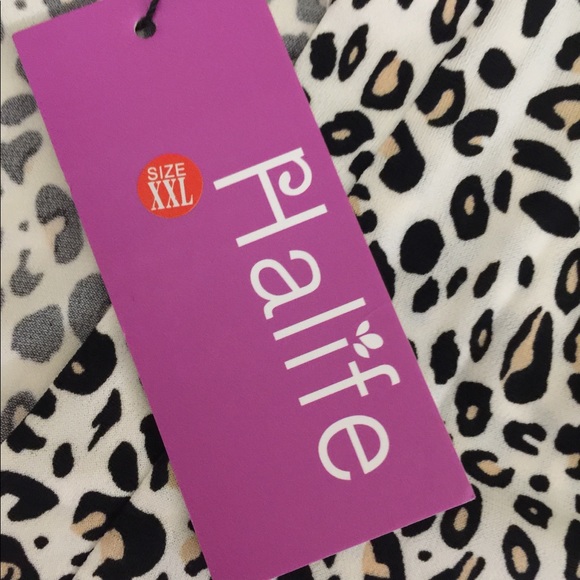 Leopard print tunic top - Picture 4 of 5